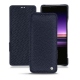 Housse cuir Sony Xperia 1 - Cobalt ( Pantone 2766C ) 
