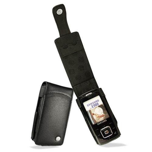 Funda de piel Samsung SGH-E900 