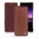 Capa em pele Sony Xperia 1 - Passion vintage ( Glutton - Red ) 