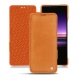 レザーケース Sony Xperia 1 - Mandarine vintage ( Pantone 165C ) 