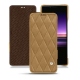 Sony Xperia 1 leather case - Sable vintage - Couture