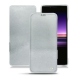 Capa em pele Sony Xperia 1 - Platinium ( Pantone 877C ) 
