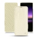 Housse cuir Sony Xperia 1 - Crocodile milk