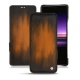 Housse cuir Sony Xperia 1 - Marron Patine