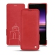 レザーケース Sony Xperia 1 - Rouge troupelenc