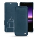 Lederschutzhülle Sony Xperia 1 - Blu mediterran