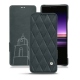 Sony Xperia 1 leather case - Blu marino - Couture