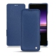 レザーケース Sony Xperia 1 - Bleu frisson