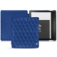 Funda de piel Amazon Kindle Oasis (2019) - Bleu océan - Couture ( Nappa - Pantone 293C ) 