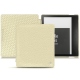 レザーケース Amazon Kindle Oasis (2019) - Ivoire ( Sleek P C12 - White ) 