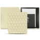 Funda de piel Amazon Kindle Oasis (2019) - Ivoire - Couture ( Sleek P C12 - White ) 