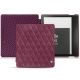 Housse cuir Amazon Kindle Oasis (2019) - Prune vintage - Couture