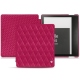 Amazon Kindle Oasis (2019) leather case - Rose fluo - Couture