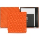 Housse cuir Amazon Kindle Oasis (2019) - Orange fluo - Couture