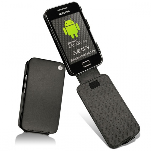 Funda de piel Samsung GT-S5830 Galaxy Ace 