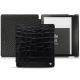 Custodia in pelle Amazon Kindle Oasis (2019) - Crocodile nero