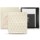 Amazon Kindle Oasis (2019) leather case - Blanc escumo - Couture