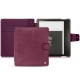 Amazon Kindle Oasis (2019) leather case - Prune vintage ( Pantone 512C ) 