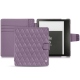 Amazon Kindle Oasis (2019) leather case - Lilas - Couture ( Nappa - Pantone 2645U ) 