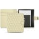 レザーケース Amazon Kindle Oasis (2019) - Ivoire - Couture ( Sleek P C12 - White ) 