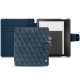 Amazon Kindle Oasis (2019) leather case - Jean vintage - Couture