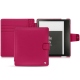 Amazon Kindle Oasis (2019) leather case - Rose fluo