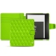 Custodia in pelle Amazon Kindle Oasis (2019) - Vert fluo - Couture