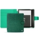 Housse cuir Amazon Kindle Oasis (2019) - Crocodile pino