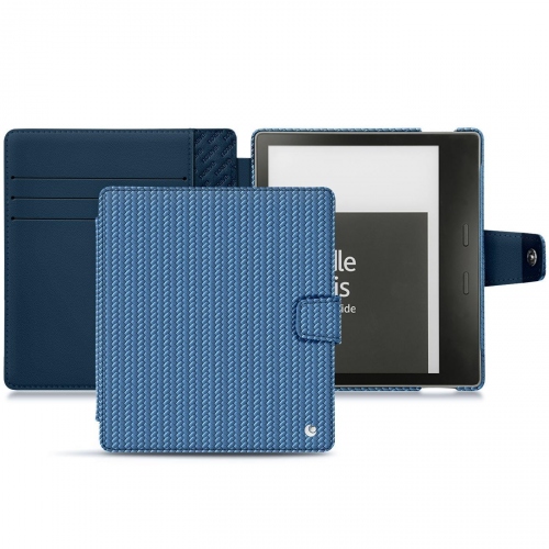 Capa em pele Amazon Kindle Oasis (2019)Abaca ishia ( Pantone #395775 ) 