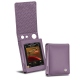 Cowon Plenue D2 leather case - Lilas ( Nappa - Pantone 2645U ) 