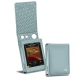 Cowon Plenue D2 leather case - Bleu ciel ( Nappa - Pantone 277C ) 