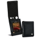 Custodia in pelle Cowon Plenue D2 - Dark vintage ( Roughtcut - Black#5256 ) 