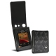 Cowon Plenue D2 leather case - Onyx - Couture