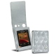 Housse cuir Cowon Plenue D2 - Platinium - Couture
