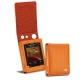 Cowon Plenue D2 leather case - Abaca arancio