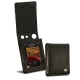 Cowon Plenue D2 leather case - Serpent nero