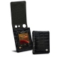 Cowon Plenue D2 leather case - Crocodile nero