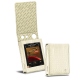 Cowon Plenue D2 leather case - Crocodile milk