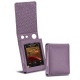 Cowon Plenue D2 leather case - Lilas PU