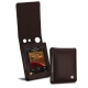 Cowon Plenue D2 leather case - Marron envoûtant