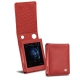 Capa em pele Cowon Plenue D - Cerise vintage ( Pantone 185C ) 