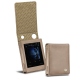 Cowon Plenue D leather case - Taupe vintage ( Pantone 7530C ) 