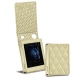 Capa em pele Cowon Plenue D - Beige - Couture ( Nappa - Pantone 7502C ) 