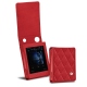 가죽 커버 Cowon Plenue D - Rouge troupelenc - Couture