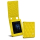 Funda de piel Cowon Plenue D - Jaune fluo - Couture