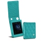 가죽 커버 Cowon Plenue D - Bleu fluo - Couture