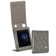 Funda de piel Cowon Plenue D - Acier vintage - Couture