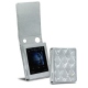 Housse cuir Cowon Plenue D - Platinium - Couture