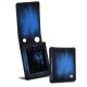 Funda de piel Cowon Plenue D - Bleu Patine