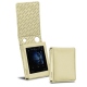 Lederschutzhülle Cowon Plenue D - Beige PU